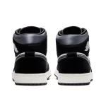Nike Air Jordan黑白 絲綢伯爵 防滑耐磨 中幫復古籃球鞋#限時特價#