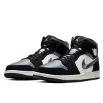 Nike Air Jordan黑白 絲綢伯爵 防滑耐磨 中幫復古籃球鞋#限時特價#