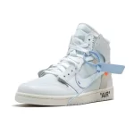 AJ1 Off White The Ten聯名款 高幫復古籃球鞋 白藍 歐洲限定#限時秒殺#