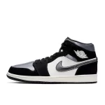 Nike Air Jordan黑白 絲綢伯爵 防滑耐磨 中幫復古籃球鞋#限時特價#