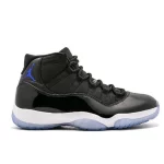 Nike Jordan 11 Black 空中大灌籃 防滑減震 高幫復古籃球鞋 黑藍#限時特價#