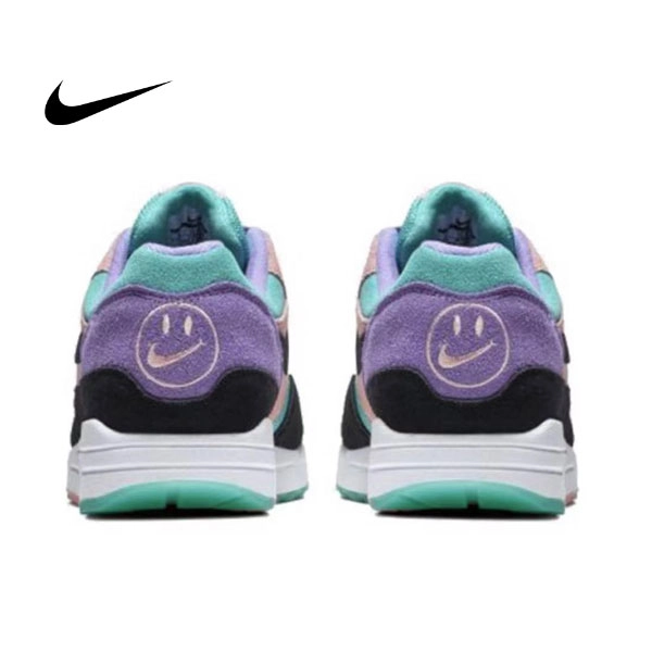  Nike Air Max 1 “Have a Nike Day”低幫氣墊跑步鞋 男女同款 彩色拼接