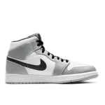 Nike Air Jordan 1 Mid White純白 耐磨防滑 中幫復古籃球鞋#品質保證#