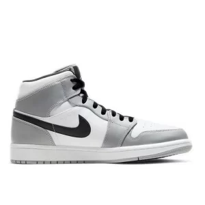 Nike Air Jordan 1 Mid White純白 耐磨防滑 中幫復古籃球鞋#品質保證#