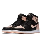 Nike Jordan 1 Crimson Tint 高幫復古籃球鞋 黑趾腳粉#品質嚴選#