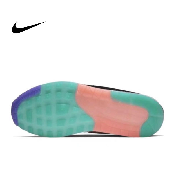  Nike Air Max 1 “Have a Nike Day”低幫氣墊跑步鞋 男女同款 彩色拼接