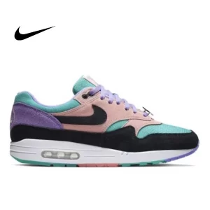 Nike Air Max 1 “Have a Nike Day”低幫氣墊跑步鞋 男女同款 彩色拼接