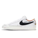 Nike Blazers Low 77塗鴉 白黑橘「Just Do lt」簡約舒適 低幫板鞋 男女同款#品質嚴選