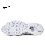 NIKE Air Max 97 3M反光 白銀 銀子彈 情侶款 全白 男女同款