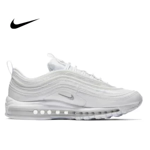 NIKE Air Max 97 3M反光 白銀 銀子彈 情侶款 全白 男女同款