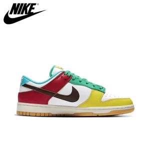 Nike Dunk Low SE “Free.99”不對稱鴛鴦 輕便舒適 低幫板鞋 白藍綠 女款