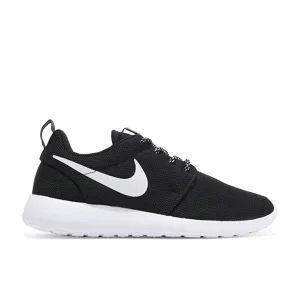Nike Roshe One 透氣 耐磨低幫跑步鞋 黑白