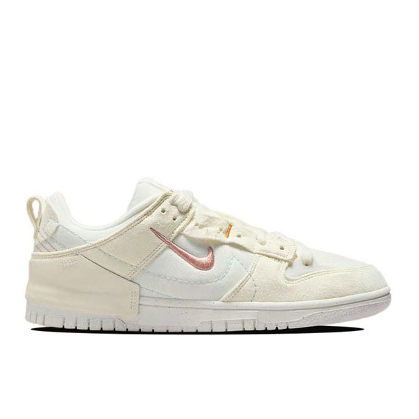 Nike Dunk Low 奶油白Disrupt 2 "Pale Ivory"可回收材料 輕便舒適 低幫板鞋 女款