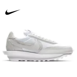 Nike x Sacai Ldv Waffle白色 解構 低幫馬拉松 跑步鞋 男女同款#快速出貨