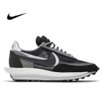 Nike Sacai Ldwaffle Black 黑灰 解構 黑白跑步鞋 男女同款#出貨快速