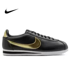 Nike 阿甘 黑 玫瑰金 Classic Cortez 復古跑步鞋 男女同款#好穿透氣