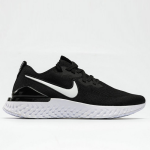 NIKE Epic React Flyknit2 男 编织 二代 跑步鞋 黑白