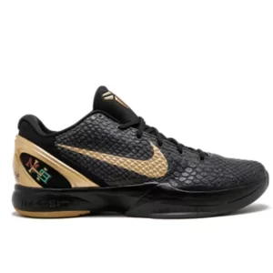 【Nike Kobe 6 BHM】黑曼巴科比6籃球鞋 | 防滑輕便 黑金