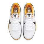 Nike Kobe 6 Protro】White Del Sol季後賽 科比6籃球鞋 | 減震防滑耐磨、黑白黃