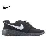 Nike Roshe One 透氣 耐磨低幫跑步鞋 男女同款 黑白潑墨
