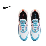 Nike 270 React白藍紅 電玩像素 低幫跑步鞋 男女同款#特價下殺