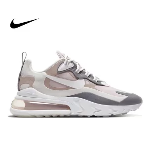 Nike Air Max 270 React Pink 銀粉 防滑耐磨 低幫運動鞋 男女同款#好評不斷