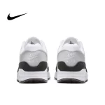 Nike Air Max 1 White Grey Black 灰白黑 輕便舒適 低幫跑步鞋 男女同款#新款熱銷