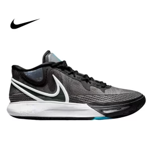 【Nike Kyrie 8 EP】歐文8實戰籃球鞋 | 中幫厚底 圓頭織物 減震防滑 黑白