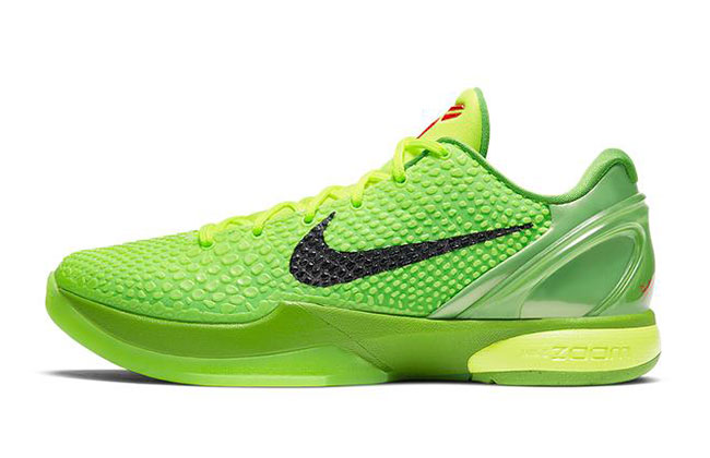 Nike Kobe 6 Protro「Grinch」