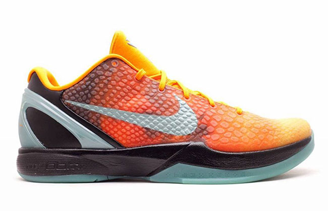 第6代 Kobe Protro Orange County 配色