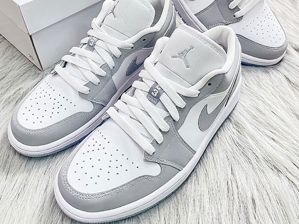 air jordan 1 low灰白