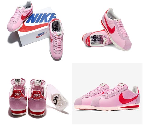 Nike Cortez女 草莓粉霜色