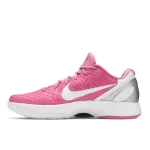 【Nike Kobe 6 Kay Yow Think Pink】科比6籃球鞋 | 乳腺癌 防滑輕便舒適 桃紅