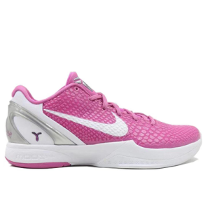 【Nike Kobe 6 Kay Yow Think Pink】科比6籃球鞋 | 乳腺癌 防滑輕便舒適 桃紅