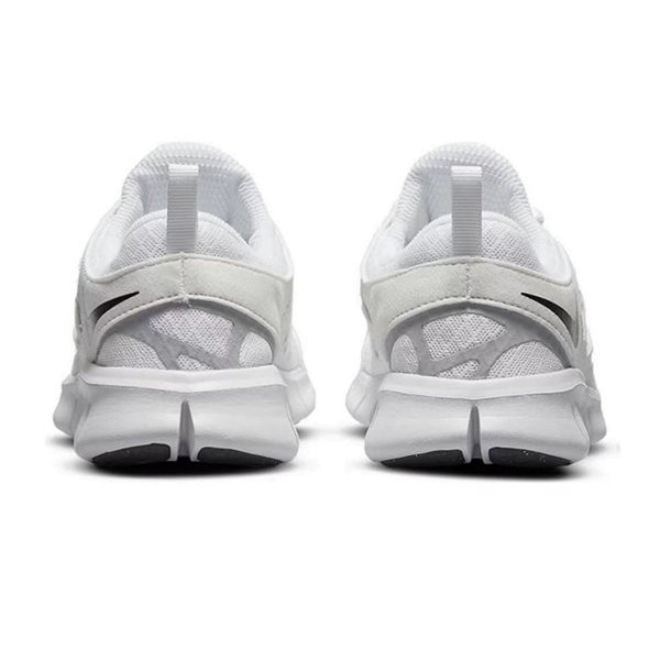 特價下殺#2022熱銷 Nike Free Run 2(GS)輕便透氣回彈 低幫跑步鞋 白黑