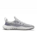 NIKE FREE RN 5.0 NEXT NATURE 系列柔軟透氣防滑耐磨男子透氣輕盈公路跑步鞋 灰色#特價搶購#