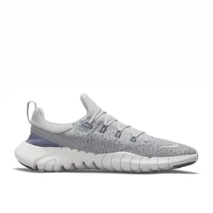 NIKE FREE RN 5.0 NEXT NATURE 系列柔軟透氣防滑耐磨男子透氣輕盈公路跑步鞋 灰色#特價搶購#
