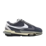 Sacai x Nike Cortez 4.0 Grey聯名阿甘鞋 複古輕便跑步鞋 灰白 男女同款#快速出貨