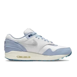 NIKE Air MAX 1 “Blueprint”藍圖 複古休閒 低幫跑步鞋 男女同款 白藍