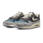 NIKE Air MAX 1 x Kasina sp “won-ang”複古輕便 低幫 跑步鞋 男女同款 灰藍