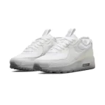 Nike Air Max 90白色 耐磨透氣 低幫跑步鞋 女款#時尚必備