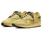 Nike Air Max 1 Travis Scott Cactus Jack Saturn Gold聯名 TS倒鉤 低幫跑步鞋 土星金色#最夯商品