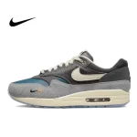 NIKE Air MAX 1 x Kasina sp “won-ang”複古輕便 低幫 跑步鞋 男女同款 灰藍