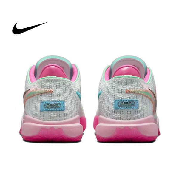 NIKE LEBRON XX 20 EP 實戰運動籃球鞋 防滑耐磨 男女同款 白紅