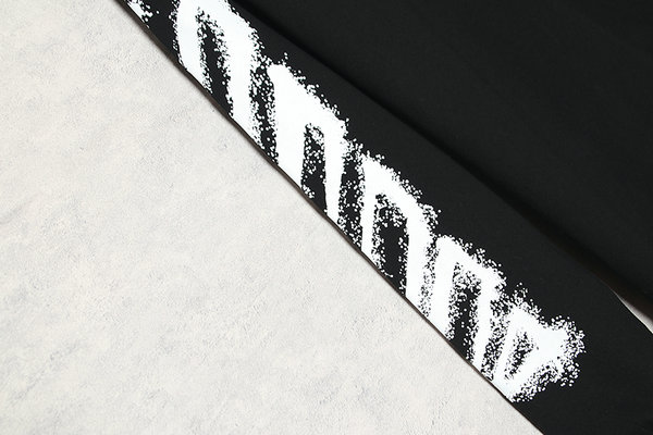 特價下殺#2022熱銷 off-white 新款OW經典 箭頭 塗鴉 潑墨 工藝 連帽 衛衣 黑白兩色 男女同款