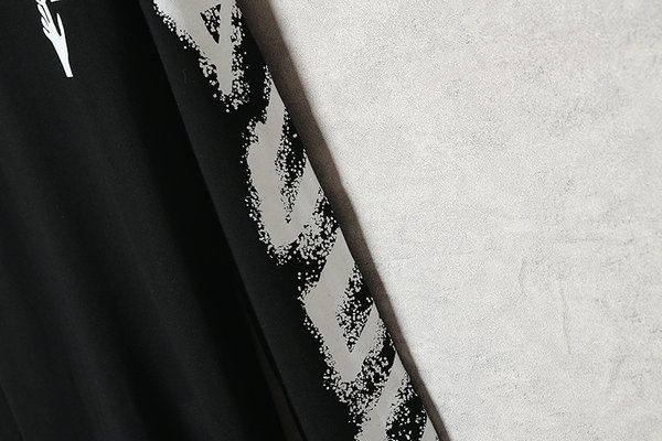 特價下殺#2022熱銷 off-white 新款OW經典 箭頭 塗鴉 潑墨 工藝 連帽 衛衣 黑白兩色 男女同款