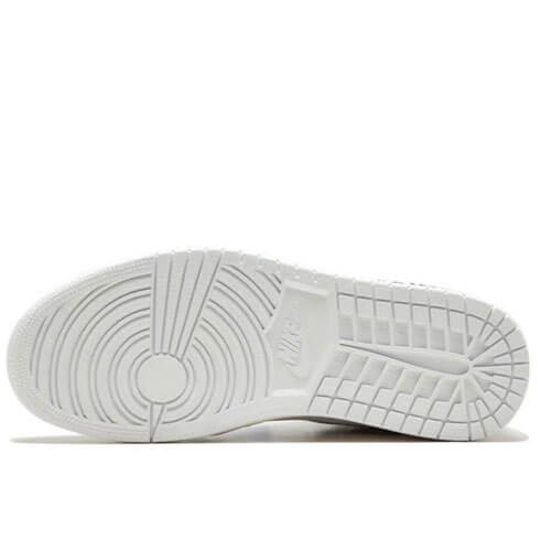 好評不斷#2022熱銷 OFF-WHITE Air Jordan 1 Retro High White the ten 歐銀 男女同款