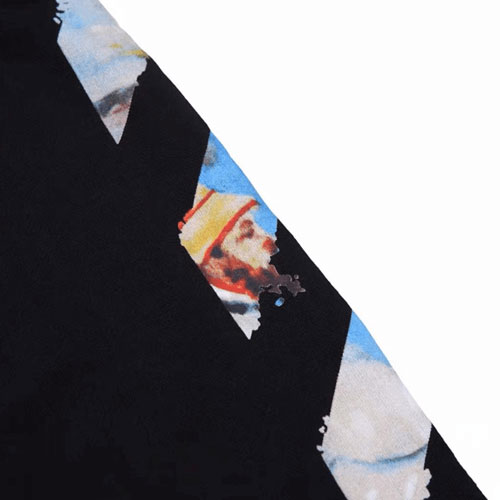 OFF White 帽t情侶款黑色-細節展示圖3