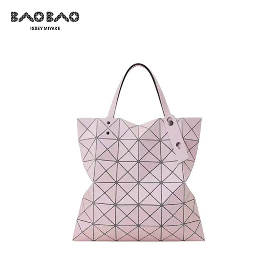 【三宅一生包包#2色可選】BAO BAO ISSEY MIYAKE LUCENT FROST 6*6 霧面磨砂六格托特包手提單肩包