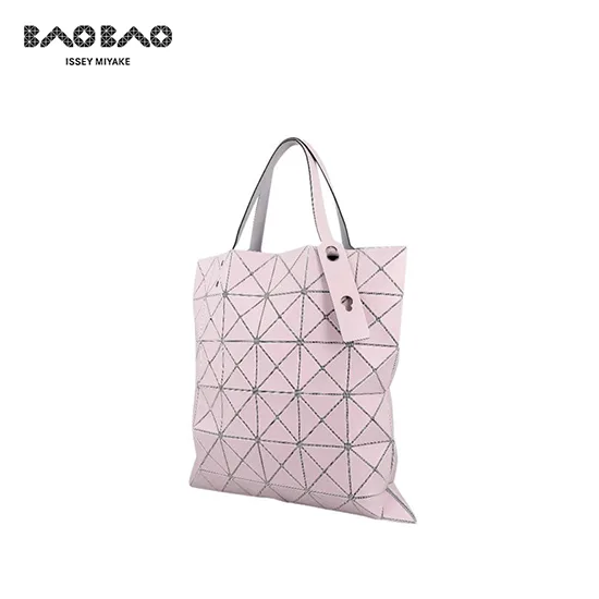 【三宅一生包包#2色可選】BAO BAO ISSEY MIYAKE LUCENT FROST 6*6 霧面磨砂六格托特包手提單肩包